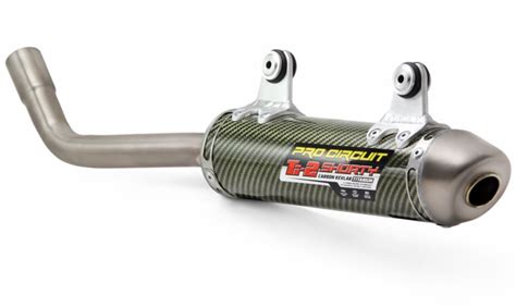 Pro Circuit R Shorty Ti Carbon Fiber Silencer W Titanium End Cap