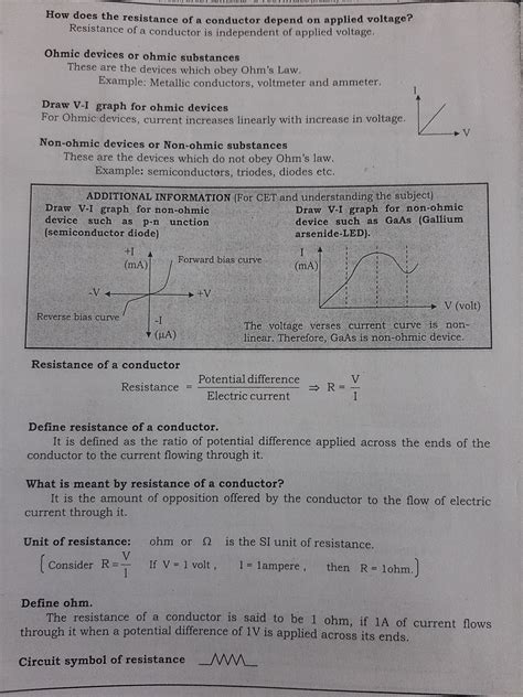 SOLUTION Ohmic And Non Ohmic Conductor Studypool 41 OFF