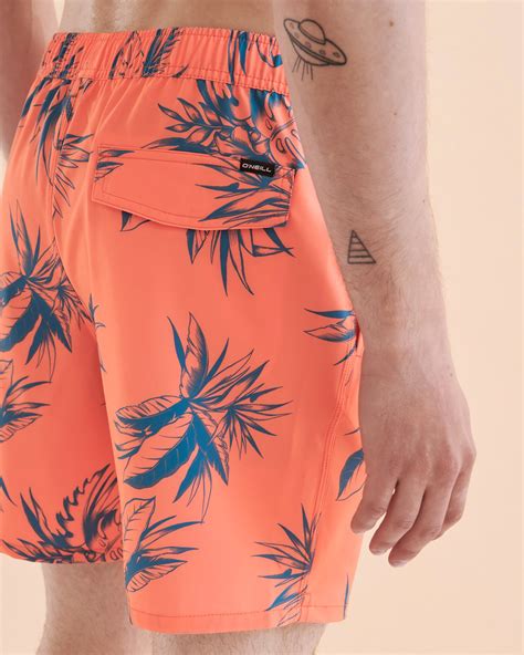 O Neill Hermosa Volley Swimsuit Coral Bikini Village