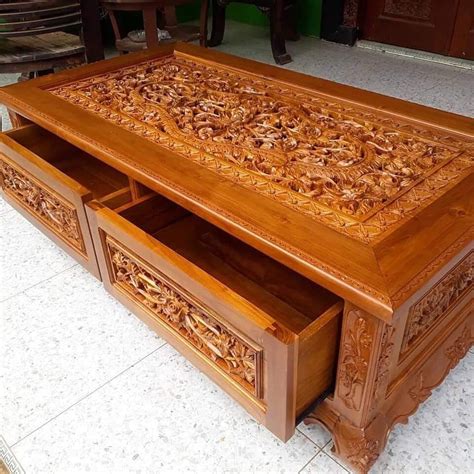 meja kopi meja kopi kayu jati meja kopi minimalis murah meja kopi