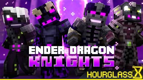 Ender Dragon Knights By Hourglass Studios Minecraft Skin Pack