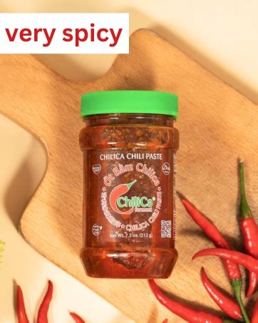 Amazon ChiliCa Chili Garlic Paste Hot Chili Peper Spicy Flavor 7