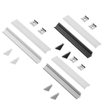 Led Profile Corner Surface Mounted M Set Aluminium For Led Tapes