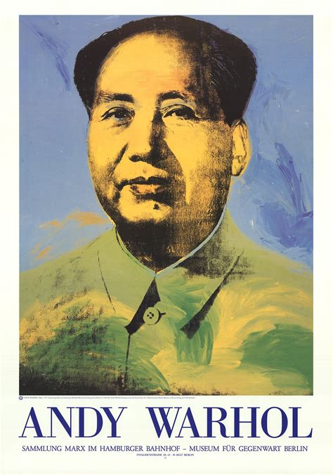 ANDY WARHOL Mao 1996 Par Warhol Andy Fine 1996 Unsigned Art Wise