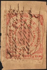 Stamp Coat Of Arms Colombia Revenue StampsFor CO MA 14