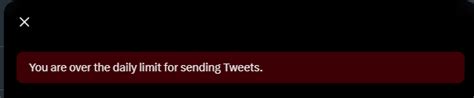DuggleBogey On Twitter What The Fuck Is The Daily Limit For Sending Tweets