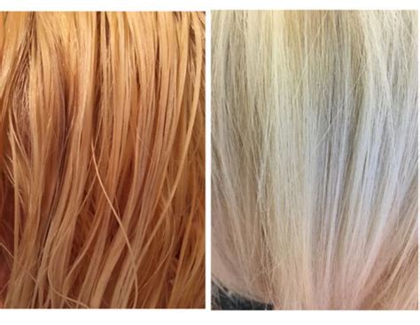 Wella T Toner Before And After On Orange Hair Hood Mwr