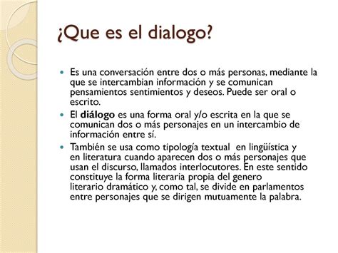 Dialogo Ppt Descargar