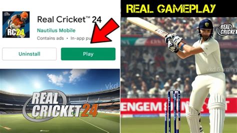 Real Cricket Released Gameplayreal Cricket New Update Is Rc