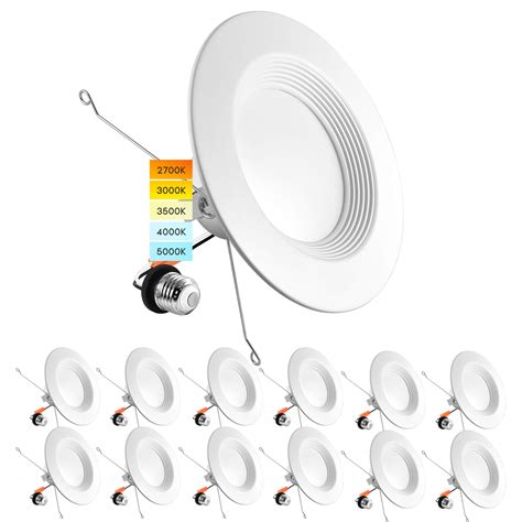 Buy Luxrite Inch Led Recessed Retrofit Downlight W W Cct