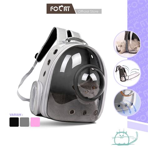 Jual Focat Tas Kucing Astronot M Tas Ransel Hewan Pet Rucksack Pet