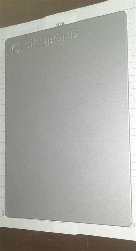 Silver Citybond Plain ACP Sheet At 170 Sq Ft In Ghaziabad ID