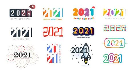 New Year Logo Vector Art, Icons, and Graphics for Free Download