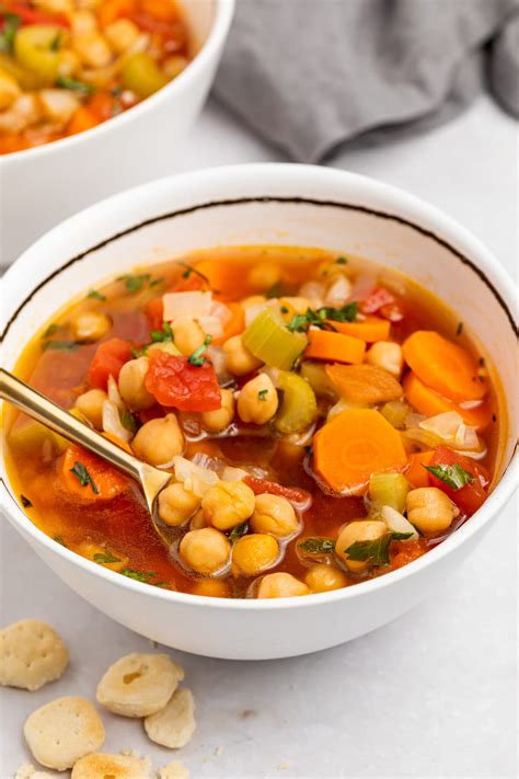 15 Minute Hearty Chickpea Soup 40 Aprons