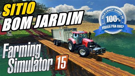 Farming Simulator 2015 Mod Mapa Sitio Bom Jardim YouTube