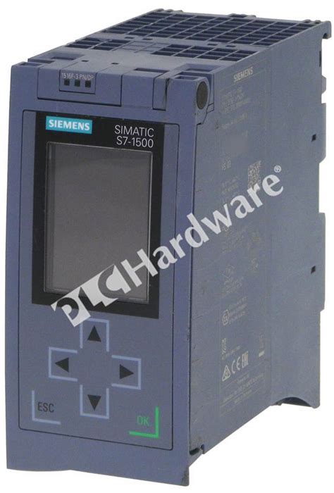 PLC Hardware Siemens 6ES7516 3FN01 0AB0 SIMATIC S7 1500F CPU1516F 3 PN DP