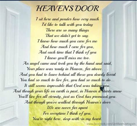 Quotes About Reuniting In Heaven Quotesgram