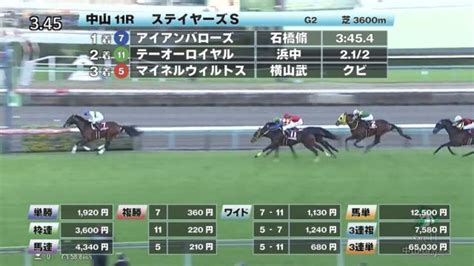 【122 ステイヤーズsほか】中山ダイジェストjraレース結果 競馬動画 Netkeiba