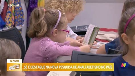 Santa Catarina Destaque Pela Vez A Menor Taxa De Analfabetismo