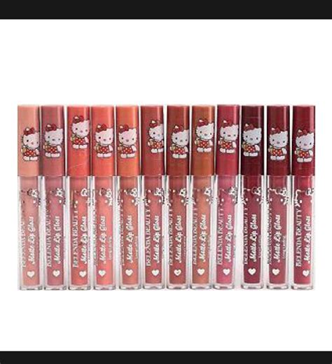 Liquid Matte Lipgloss Tray Waterproof Matte Nude Lip Gloss Pack Of