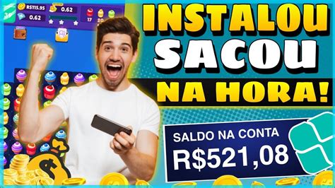 INSTALOU SACOU PAGOU EM 1 SEGUNDO NO PIX JOGOS QUE GANHA DINHEIRO