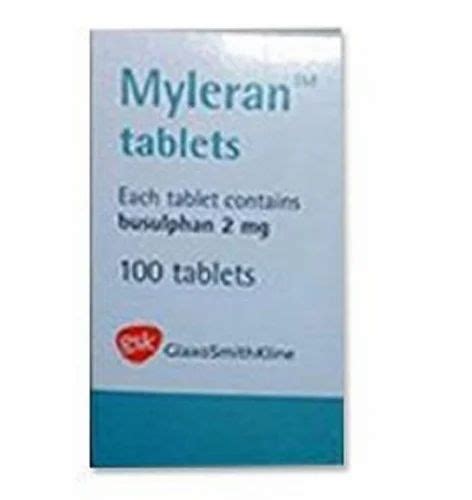 Myleran Busulfan Tablets At Rs Box Busulfan Tablet In Chennai