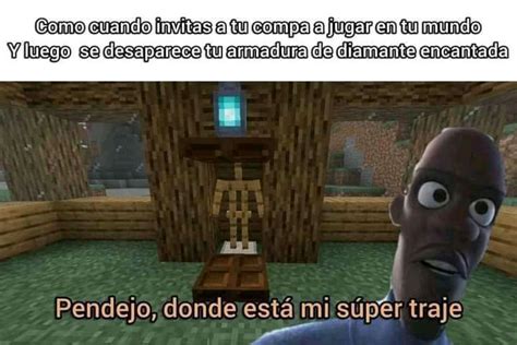 Pin En Memes De Minecraft