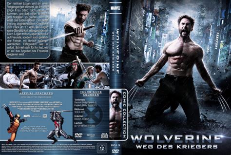 Wolverine Weg Des Kriegers Dvd Cover 2013 R2 German