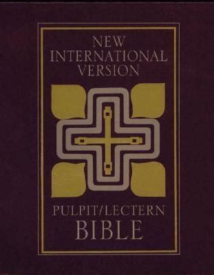 Pulpit Bible-NIV book: 9780310904007