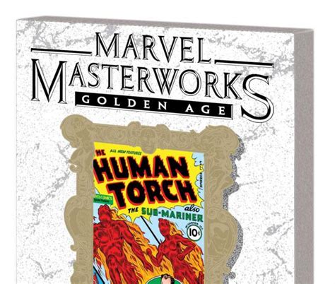 Marvel Masterworks Golden Age Human Torch Trade Paperback Comic