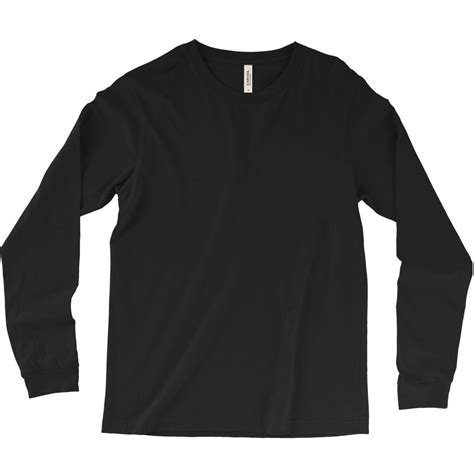 Custom Black Long Sleeve T Shirt Printing ⋆ Merch38