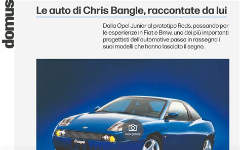 Press - Chris Bangle CBA