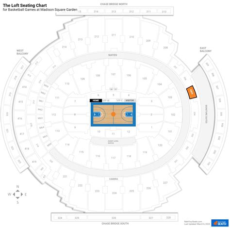 Madison Square Garden Seating Chart Rangers Elcho Table