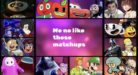 These Are My Least Favorite Matchups Rdeathbattlematchups