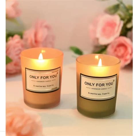 Romantic Floral Aromatherapy Smokeless Candle Howelo