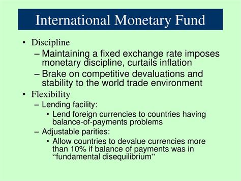 Ppt International Financial Market International Monetary System