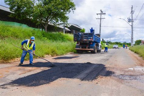 A Opera O Tapa Buracos Prefeitura Prossegue Recupera O De Ruas E