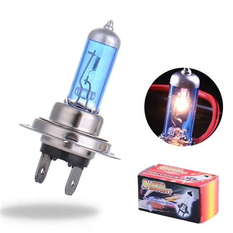 Pcs H H W W V Halogen Bulb Super Xenon White Fog Lights K