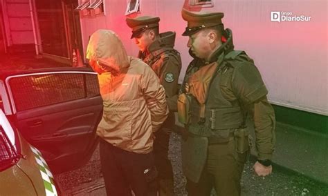 Carabineros Detiene A Sujeto Por Robo Con Intimidaci N Diario De Osorno