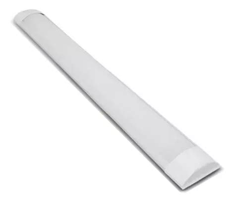 Lumin Ria Sobrepor Led W Cm Tubular Slim Branco Frio Mercadolivre