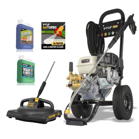 V Tuf Gpt200 Industrial 6 5Hp Petrol Pressure Washer With Gp200 Honda