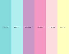 94 Pastel / candy color palette ideas | color palette, palette, color ...