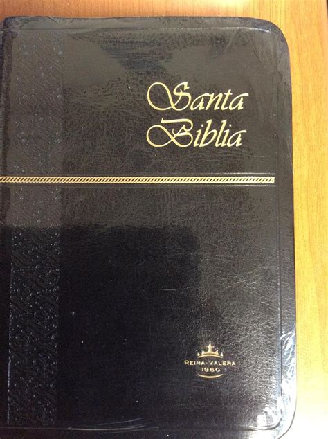 Santa Biblia Holy Bible Reina Valera 1960 Negro American Bible