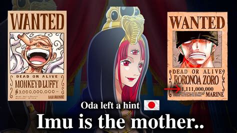 All Straw Hat Bounties Reveal Imu S True Identity One Piece Theory