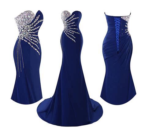 Beaded Prom Dress Sexy Evening Dress Long Homecoming Dresses Mermaid