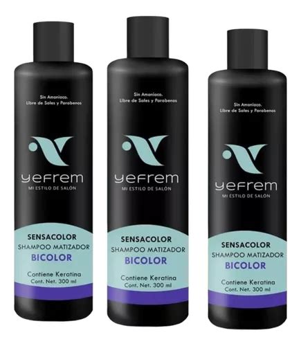 Kit Pz Shampoo Bicolor Yefrem Profesional Ml Env O Gratis