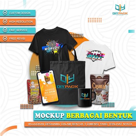 Jual Jasa Desain Mockup Produk Custom Shopee Indonesia