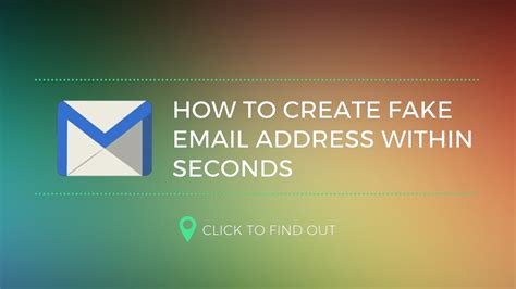 How To Create Fake Email Address Within Seconds Youtube