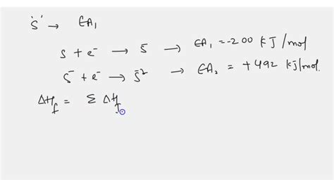 SOLVED Consider The Formation Of Gaseous Calcium Sulfide From