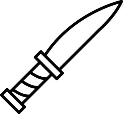 Knife Outline Vector Art, Icons, and Graphics for Free Download